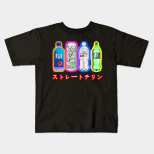 Retro Drinks Art Flex Kids T-Shirt